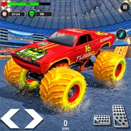 Crazy Monster Truck Derby Game 아이콘